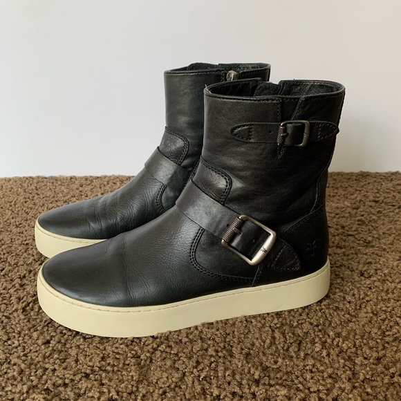 Frye Lena Engineer Boot Sneaker - Picture 3 of 9